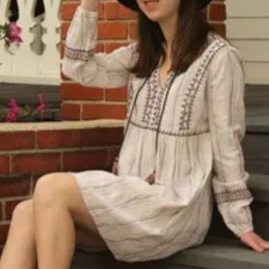 Boho light dress